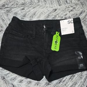 SO Women's Dark Denim Jean Shorts